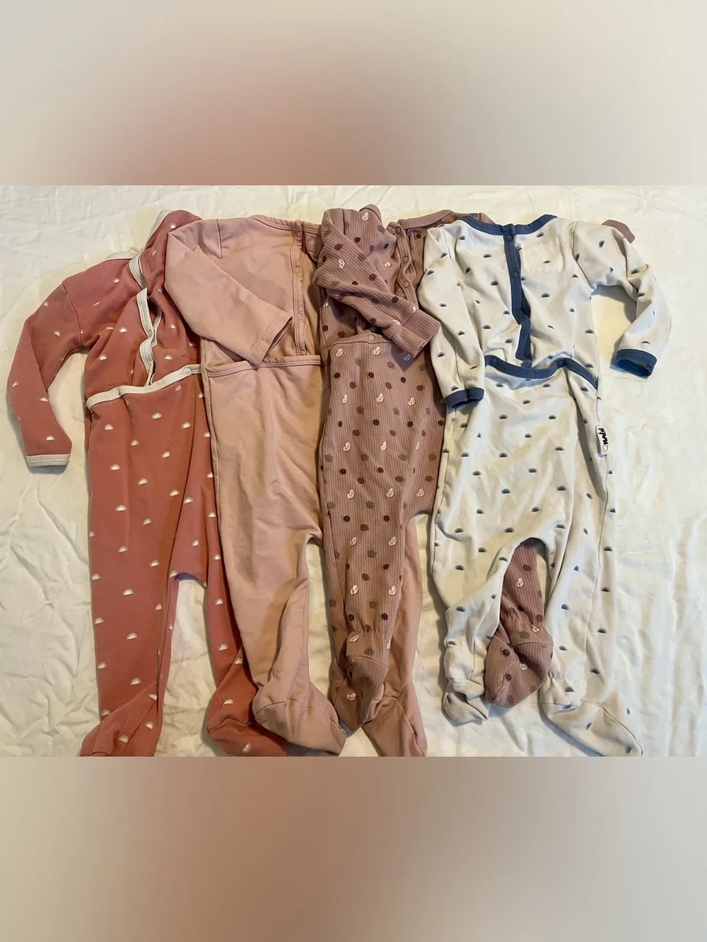 4 Baby Footed One-Piece Sleepers - Maniere (Nordstrom’s)
